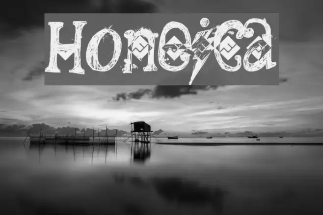 Shoneica Шрифта examples
