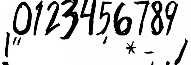 Shonen Punk! Custom Bold Bold Polices AUTRES CHARS