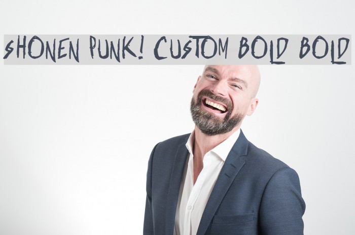 Shonen Punk! Custom Bold Bold Polices examples
