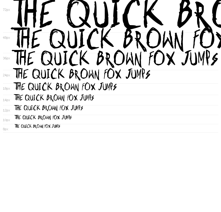 Shonen Punk! Custom Bold Bold Waterfall