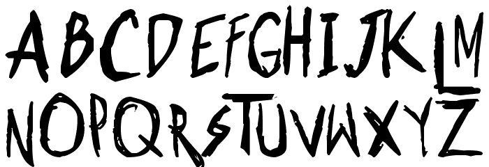 Shonen Punk! Custom Bold Bold Polices MINUSCULES