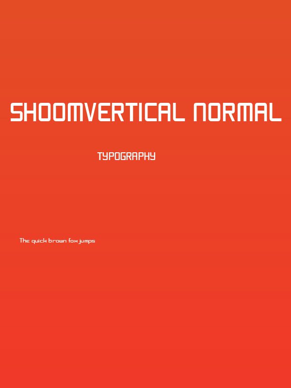 ShoomVertical Normal Poster