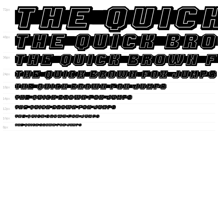 Shoot to Kill Filled Regular Waterfall