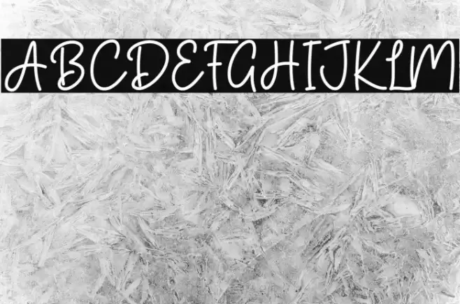 Shooting Star 字体 examples