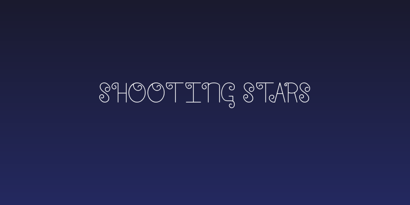 Shooting Stars Social Header