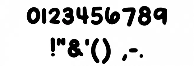 Shopchyumi Hnd Regular خط محارف أخرى