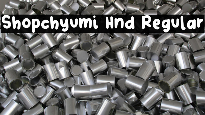 Shopchyumi Hnd Regular Example 1