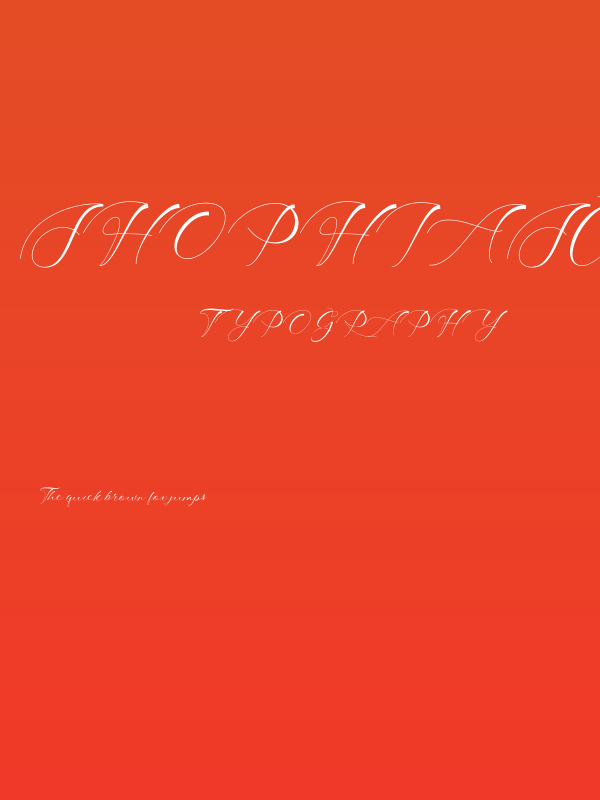 ShophiaScript Poster