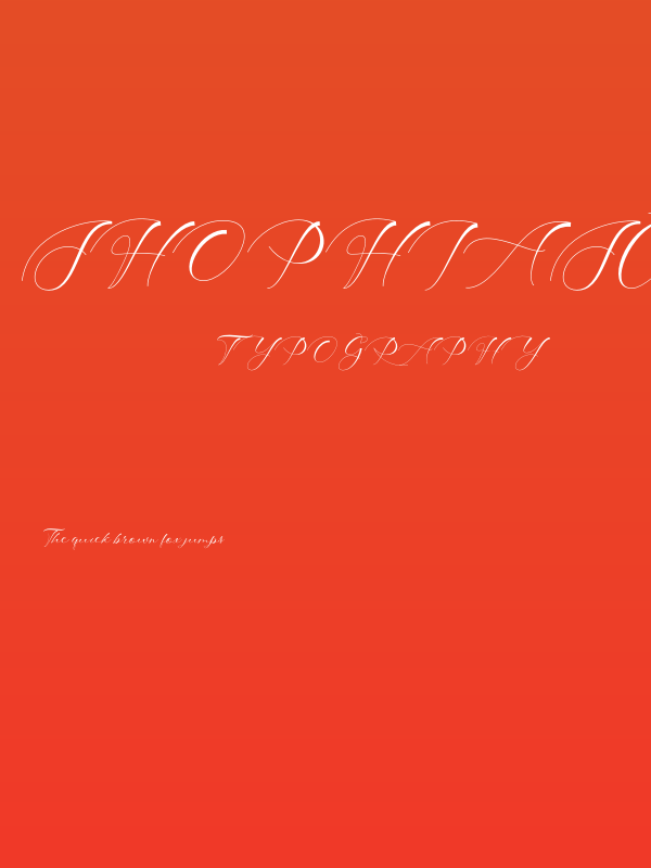 ShophiaScript Poster