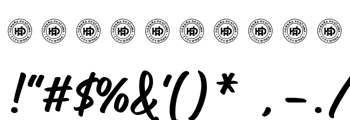 Shopie Font OTHER CHARS