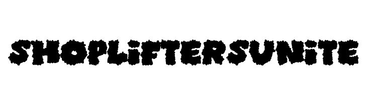 Shoplifters unite  Fuentes Gratis Descargar