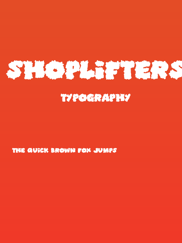 Shoplifters unite Poster