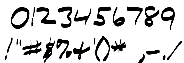 Shopping Everyday Regular Font OTHER CHARS