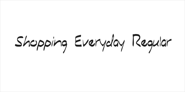Shopping Everyday Regular Logo