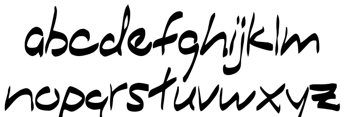 Shopping Everyday Regular Font LOWERCASE