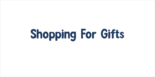 Shopping For Gifts Logo