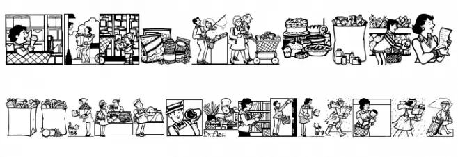 ShoppingBats Font OTHER CHARS