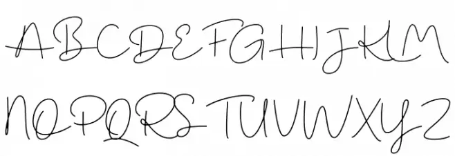 Shopping_Font_Script Polices MAJUSCULES