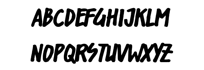 Shorelines Display Font LOWERCASE