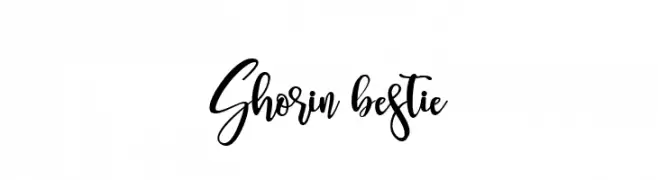 Shorin bestie  Fuentes Gratis Descargar
