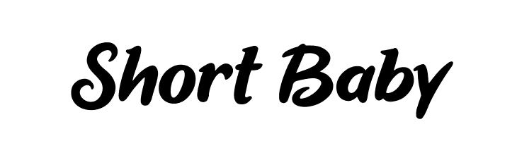Short Baby  Fuentes Gratis Descargar