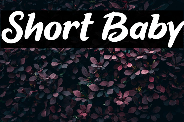 Short Baby Example 1