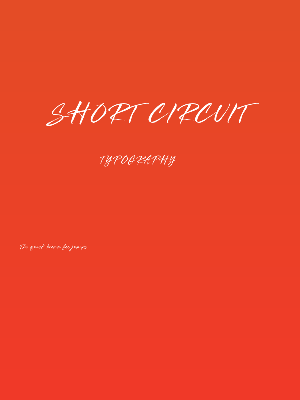 Short Circuit Poster