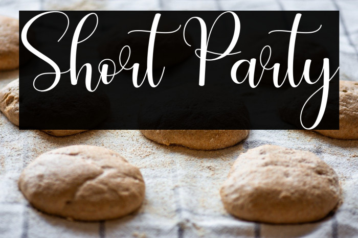 Short Party Example 2