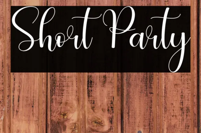 Short Party Example 3