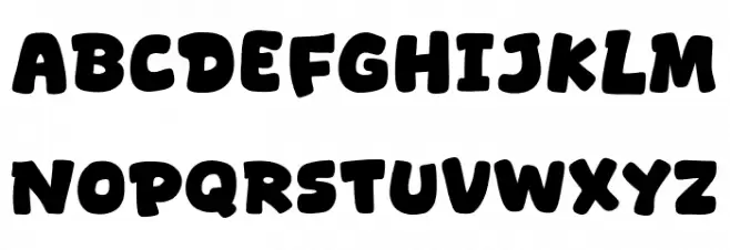 Short Pics Caratteri MAIUSCOLE