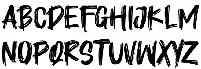 Short Plan Schriftart Groß