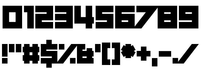 Short Xurkit Font OTHER CHARS