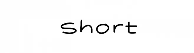 Short  Frei Schriftart Herunterladen