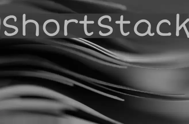 ShortStack Font examples