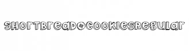 Shortbread _ Cookies Regular  नि: शुल्क फ़ॉन्ट्स डाउनलोड