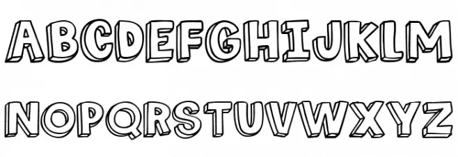 Shortbread _ Cookies Regular Schriftart Groß