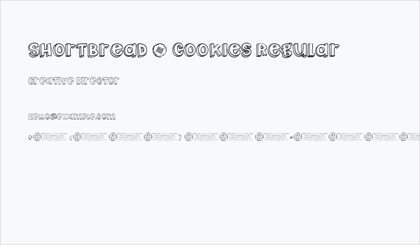 Shortbread _ Cookies Regular Business Card