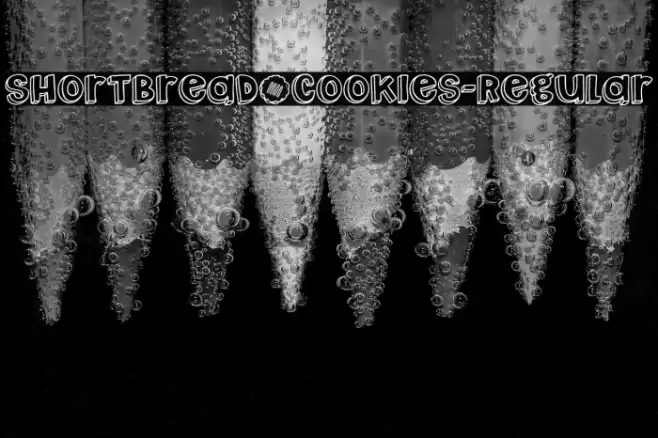Shortbread_Cookies-Regular خط examples