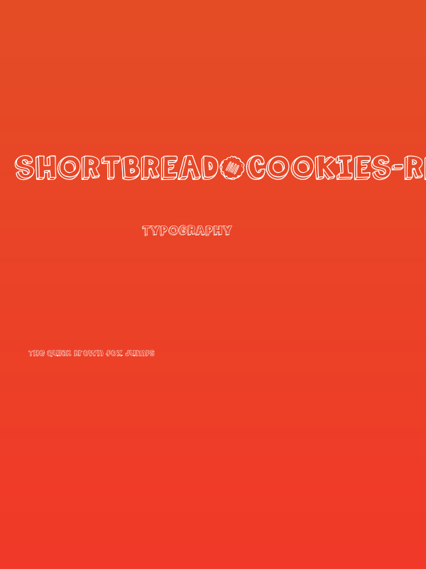 Shortbread_Cookies-Regular Poster