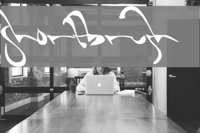 Shortbrush Font examples