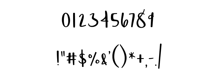 Shorthalt Font Alte caractere