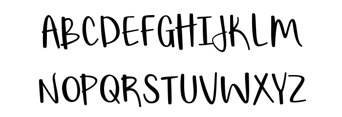 Shorthalt Font Litere mari
