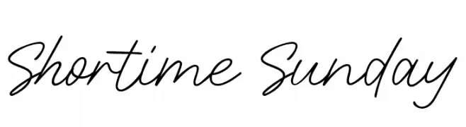 Shortime Sunday  Fuentes Gratis Descargar
