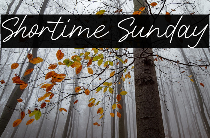 Shortime Sunday Example 2