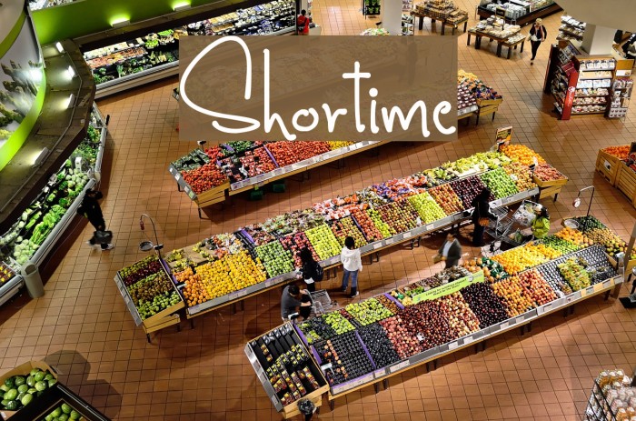 Shortime Font examples