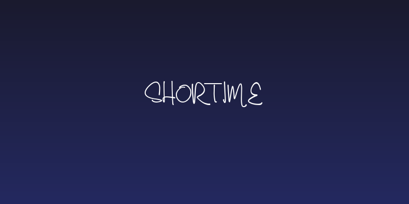 Shortime Social Header