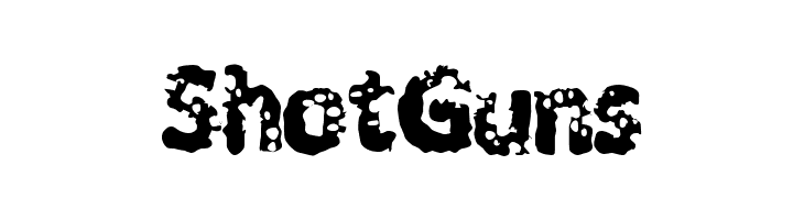 ShotGuns Font