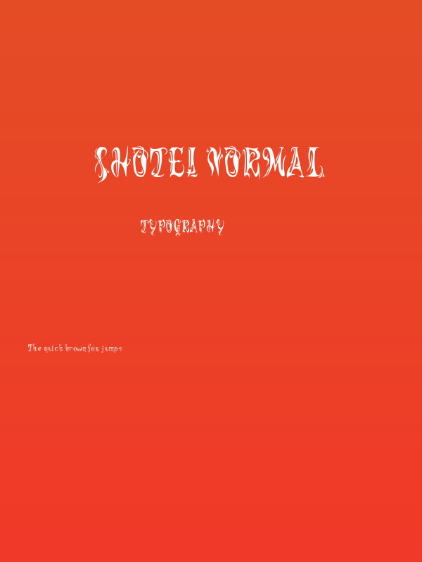 Shotei Normal Poster