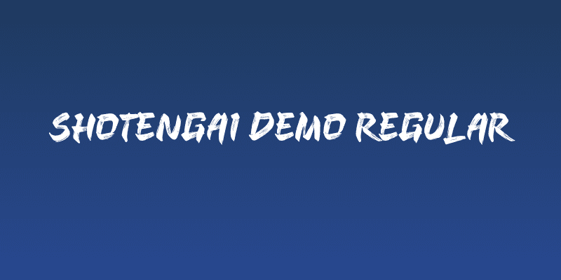 Shotengai Demo Regular Social Header