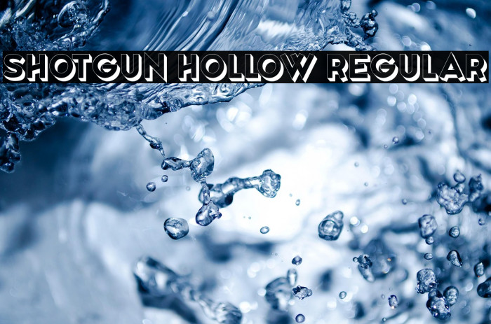 Shotgun Hollow Regular Example 3